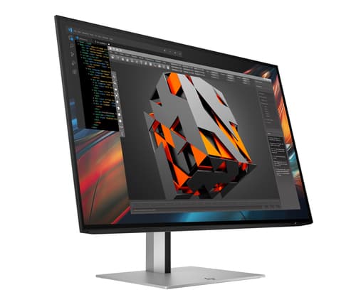 HP 724pu - Series 7 Pro - LED monitor - 24" - 1920 x 1200 WUXGA @ 100 Hz - IPS - 350 cd/m� - 1500:1 - 5 ms - HDMI, DisplayPort, USB-C - black, silver — view 3
