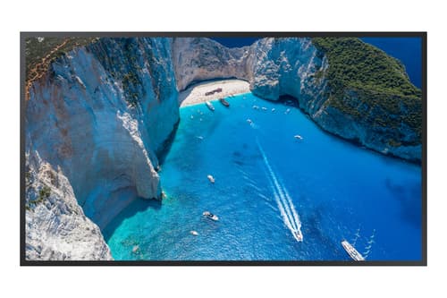 Samsung OM75A - 75" Diagonal Class OMA Series LED-backlit LCD display - digital signage outdoor - full sun - Tizen OS - 4K UHD (2160p) 3840 x 2160