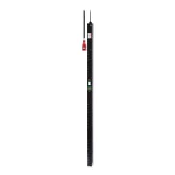 APC EasyPDU EPDU2216SMBO - Power distribution unit (rack-mountable) - metered-by-outlet with switching - AC 400 V - 11 kW - 11000 VA - 3-phase - Ethernet 10/100, serial, USB - input: IEC 60309 3P+N+PE - output connectors: 24 (18 x IEC 60320 C13, 6 x IEC 60320 C19) - 0U - 3 m cord - black