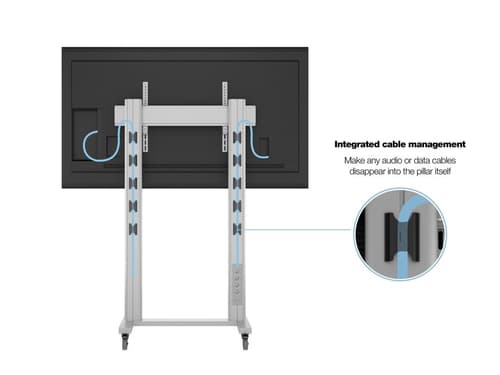 *Non Cancellable/Non Returnable (NCNR)* STAND 210 DUAL PILLAR WHEELBASE SIL — view 22