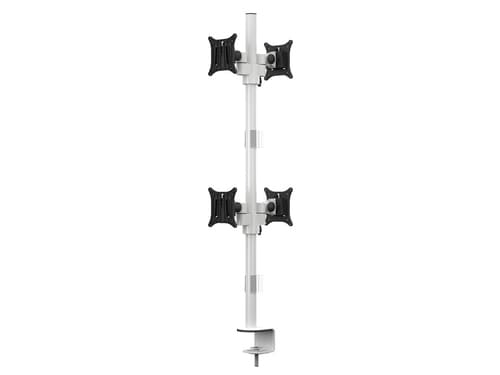 *Non Cancellable/Non Returnable (NCNR)* DESKMOUNT OFFICELINE QUAD B2B WHITE — view 4