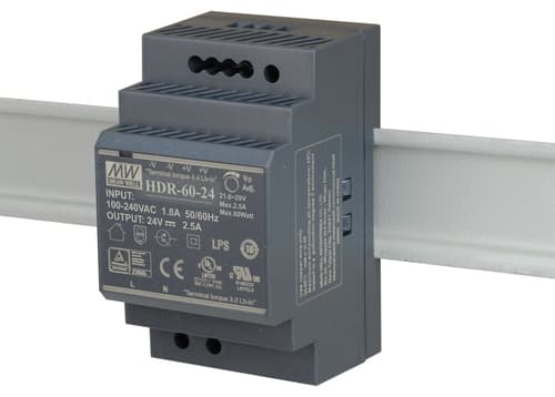 D-Link - Power supply (DIN rail mountable) - 60 Watt