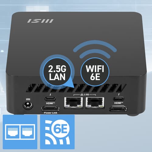 MSI Cubi NUC AI 1UMG Intel Core Ultra 7 155H — view 7