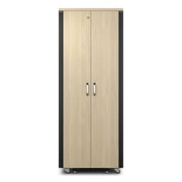 APC NetShelter - Rack (horizontal) - soundproof - AC 230 V - maple - 38U - 19"