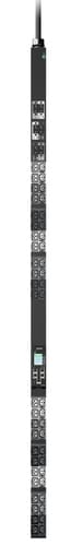 APC NetShelter Rack PDU Advanced - Gen 2 - power distribution unit (rack-mountable) - switched, metered, 22.1kW, 400V, 32A, or, 415V, 30A, 530P6 - AC 400/415 V - 17.3 kW - 17300 VA - 3-phase - Ethernet 10/100/1000, USB - input: IEC 60309 3P+N+PE - output connectors: 48 (24 x IEC 60320 C13/C15, 24 x IEC 60320 C13/C15/C19/C21) - 0U - 3 m cord - black - TAA Compliant thumbnail 5