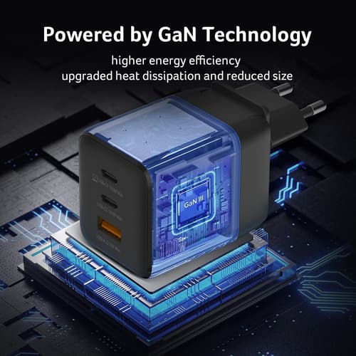 ACER GAN CHARGER  2X USB-C 1X USB-A — view 7