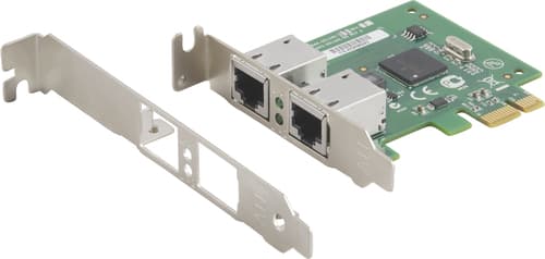 Allied Telesis AT-2911T/2-901 - Network adapter - PCIe - Gigabit Ethernet x 2 - for Workstation Z4 G5, Z6 G5 — view 1