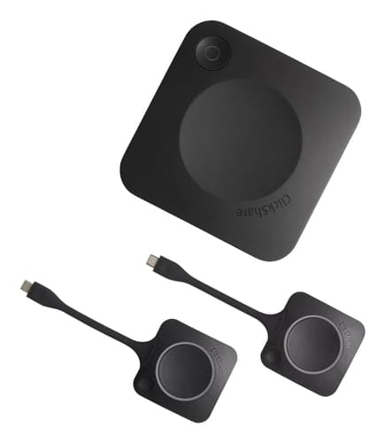 Barco ClickShare CX-30 - Gen 2 - wireless video/audio extender - 802.11a, 802.11b/g/n, Wi-Fi 5, 802.15.1 - up to 30 m - with 5 years Barco SmartCare - with 2 x Barco ClickShare Buttons