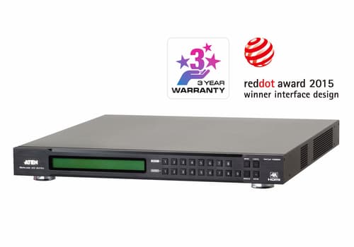 ATEN VM6809H 8x9 4K HDMI Matrix Switch with Scaler - Video/audio switch - rack-mountable