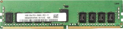 HP - DDR4 - module - 16 GB - DIMM 288-pin - 2666 MHz / PC4-21300 - 1.2 V - unbuffered - non-ECC - for Workstation Z2 G4 (non-ECC), Z4 G4 (non-ECC)