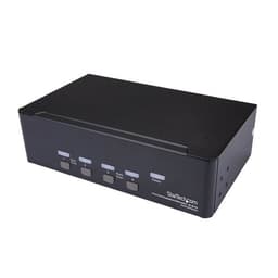StarTech.com DisplayPort KVM - 4 port - 4K 60Hz - Dual Monitor KVM - DisplayPort Switch - KVM DisplayPort - Desktop KVM Switch (SV431DPDDUA2) - KVM / audio / USB switch - 4 x KVM / audio / USB - 1 local user - rack-mountable, desktop