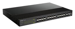 D-Link DIS 700G-28XS - Switch - L2+ - Managed - 24 x Gigabit SFP + 4 x 10 Gigabit SFP+ - rack-mountable