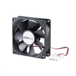 StarTech.com 80x25mm Dual Ball Bearing Computer Case Fan w/ LP4 Connector - computer case Fan - 80mm Fan - pc Fan (FANBOX) - System fan kit - 80 mm