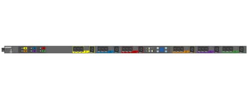 Lenovo Switched and Monitored - Power distribution unit (rack-mountable) - AC 220-240 V - 3-phase - input: IEC 60309 532P6 - output connectors: 24 (power IEC 60320 C13, IEC 60320 C19) - 0U - for Storage DX8200C 5120, ThinkAgile HX3721 Certified Node 7Y88
