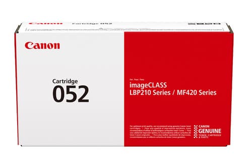 Canon 052 - Black - original - toner cartridge - for imageCLASS LBP212, LBP215, MF429, i-SENSYS LBP212, LBP214, LBP215, MF421, MF426, MF429
