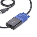 StarTech.com Portable Laptop Crash Cart Adapter, USB/VGA/Mini DisplayPort KVM Console, File Transfer and Video Capture - KVM switch - 1 x KVM port(s) - 1 local user - desktop - TAA Compliant thumbnail 2