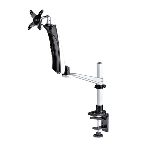 StarTech.com Monitor Desk Mount, VESA 75x75/100x100, 27/30-inch Screens - Mounting kit (articulating arm) - adjustable arm - for LCD display - aluminium, steel, plastic - black - screen size: up to 30" - desk-mountable - TAA Compliant