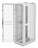 APC NetShelter SX Gen 2 - Rack cabinet - 2436H x 750W x 1200D mm, with sides - floor-standing - white - 52U - 19" - TAA Compliant thumbnail 2