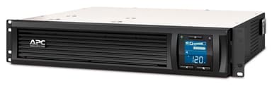 APC Smart-UPS C SMC1500I-2UC - UPS (rack-mountable) - AC 220/230/240 V - 900 Watt - 1500 VA - RS-232, USB - output connectors: 4 - 2U - black - with APC SmartConnect