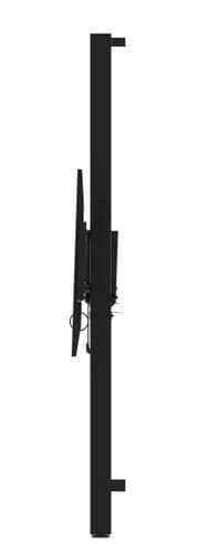 Motorized height adjustable wall mounted stand with 65 cm height adjustment and anti -collision for 55"-86" displays. Max loading 75kg,  Black — view 6