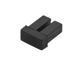 StarTech.com LC SFP Dust Covers 10pk - Fiber Optic Dust Caps - SFP Port Dust Covers (SFPLCCAP10) - Dust cover - black (pack of 10)