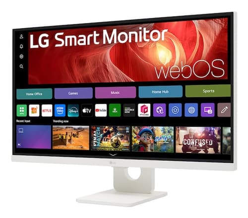 27" 4K UHD IPS Smart Monitor with webOS — view 4