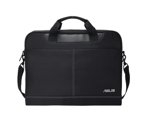 ASUS Nereus Carry Bag, 16", Handle wrap, Water resistant, removable shoulder strap, adjustable shoulder strap, Polyester, Black — view 3