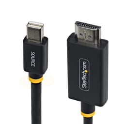 StarTech.com - Adapter cable - Mini DisplayPort male to HDMI male - 1 m - black - 4K60Hz support, active