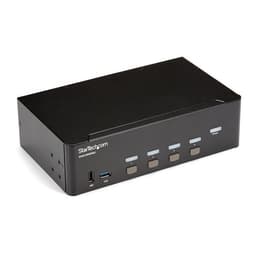 StarTech.com StarTech.com 4-Port Dual Monitor HDMI KVM Switch with Audio & USB 3.0 hub - 4K 30Hz - 4 PC Mac Computer KVM Switch Box for HDMI Display (SV431DHD4KU) - KVM / audio / USB switch - 4 x KVM / audio / USB - rack-mountable