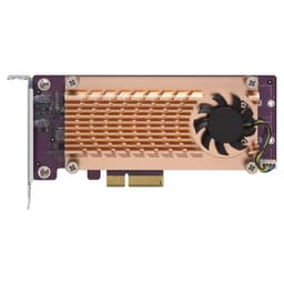 QNAP QM2-2P-244A - Storage controller - PCIe - low profile - PCIe 2.0 x4 - for QNAP TS-1232, 1277, 253, 453, 473, 677, 832, 853, 877, 977, TVS-2472, 473, 673, 872, 873