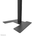 Neomounts MOVE Height Adjustable Display Stand - 37"" (93.98 cm) to 75"" (190.50 cm) Screen Support - 70 kg Load Capacity - 178.50 cm (70.28"") Height x 86.50 cm (34.06"") Width x 70 cm (27.56"") Depth - Floor - Steel - Black - For Display Screen - Lockable, Ventilated thumbnail 9