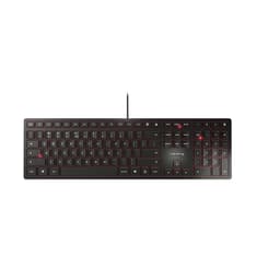 CHERRY KC 6000 SLIM - Keyboard - USB - English - key switch: CHERRY SX - black
