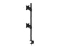 *Non Cancellable/Non Returnable (NCNR)* DESKMOUNT OFFICELINE DUAL VERT BL thumbnail 3