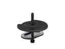 *Non Cancellable/Non Returnable (NCNR)* DESKMOUNT OFFICELINE GROMMET BLACK thumbnail 2