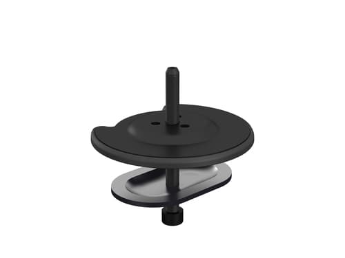*Non Cancellable/Non Returnable (NCNR)* DESKMOUNT OFFICELINE GROMMET BLACK — view 1