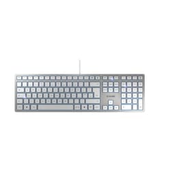 CHERRY KC 6000 SLIM - Keyboard - USB - UK - key switch: CHERRY SX - silver