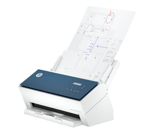 HP ScanJet Enterprise Flow 9000 s1 - Document scanner - CMOS / CIS - Duplex - A3/Ledger - 600 dpi x 600 dpi - up to 80 ppm (mono) / up to 80 ppm (colour) - ADF (100 sheets) - up to 30000 scans per day - USB 3.0 — view 11