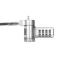 Targus DEFCON - Security cable lock - ultimate, universal, with adaptable lock head - silver - 30 cm (pack of 25) thumbnail 8