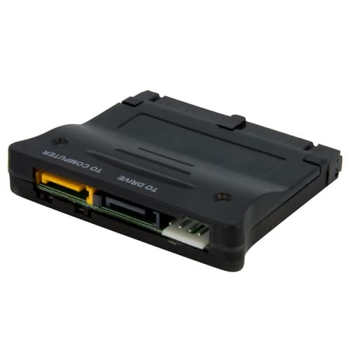 StarTech.com SATA IDE Adapter - SATA IDE Adapter - Bi-Directional - IDE to SATA Adapter (PATA2SATA3) - Storage controller - 1 Channel - SATA 1.5Gb/s - Ultra ATA/133 - black — view 1
