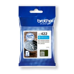 Brother LC422C - Cyan - original - ink cartridge - for Brother MFC-J5340DW, MFC-J5340DWE, MFC-J5345DW, MFC-J5740DW, MFC-J6540DW, MFC-J6940DW