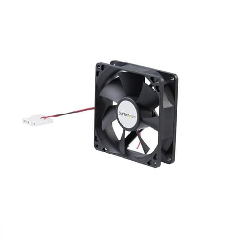 StarTech.com 92x25mm Dual Ball Bearing Computer Case Fan w/ LP4 Connector - 90mm Fan - computer case Fan - pc Fan (FANBOX92) - System fan kit - 92 mm — view 1