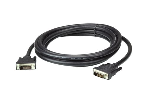 ATEN 2L-7D10DD - DVI cable - dual link - DVI-D (M) to DVI-D (M) - 10 m - black