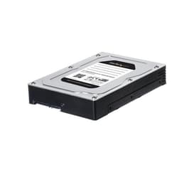 StarTech.com 2.5 to 3.5 Hard Drive Adapter - For SATA and SAS SSDs/HDDs - SSD Enclosure - HDD Enclosure - Internal Hard Drive Enclosure (25SATSAS35HD) - Storage enclosure - 2.5" - SATA 6Gb/s / SAS 6Gb/s - SAS 6Gb/s, SATA 6Gb/s - black, silver