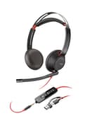 Poly Blackwire 5220 - Headset - on-ear - wired - USB-C, 3.5 mm jack - black - Certified for Skype for Business, Cisco Jabber Certified, Avaya Certified, Certified for Microsoft Teams, Zoom Certified, UC certified, Works With Chromebook Certified thumbnail 10