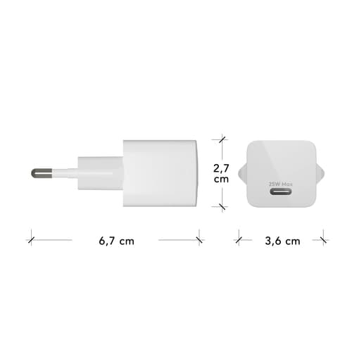 B2C USB-C 25W Wall Charger — view 6