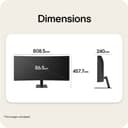 LG UltraWide 34U601B-B - LED monitor - curved - 34" - HDR thumbnail 14