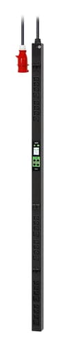 APC EasyPDU EPDU2232M - Power distribution unit (rack-mountable) - metered - AC 400 V - 22 kW - 22080 VA - 3-phase - Ethernet 10/100/1000, serial, USB - input: IEC 60309 3P+N+E - output connectors: 24 (18 x IEC 60320 C13, 6 x IEC 60320 C19) - 0U - 2 m cord - black