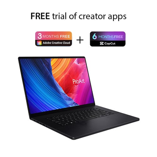 ASUS ProArt 16" RTX 5070 R9 64G 4T W11H — view 3