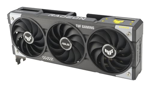 ASUS TUF Gaming Radeon RX 9060 XT 16GB - OC Edition - graphics card - Radeon RX 9060 XT - 16 GB GDDR6 - PCI Express 5.0 - HDMI, 2 x DisplayPort - box — view 7