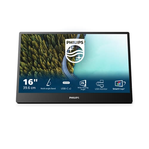 Philips 16B1P3302D - 3000 Series - LED monitor - 16" (15.6" viewable)